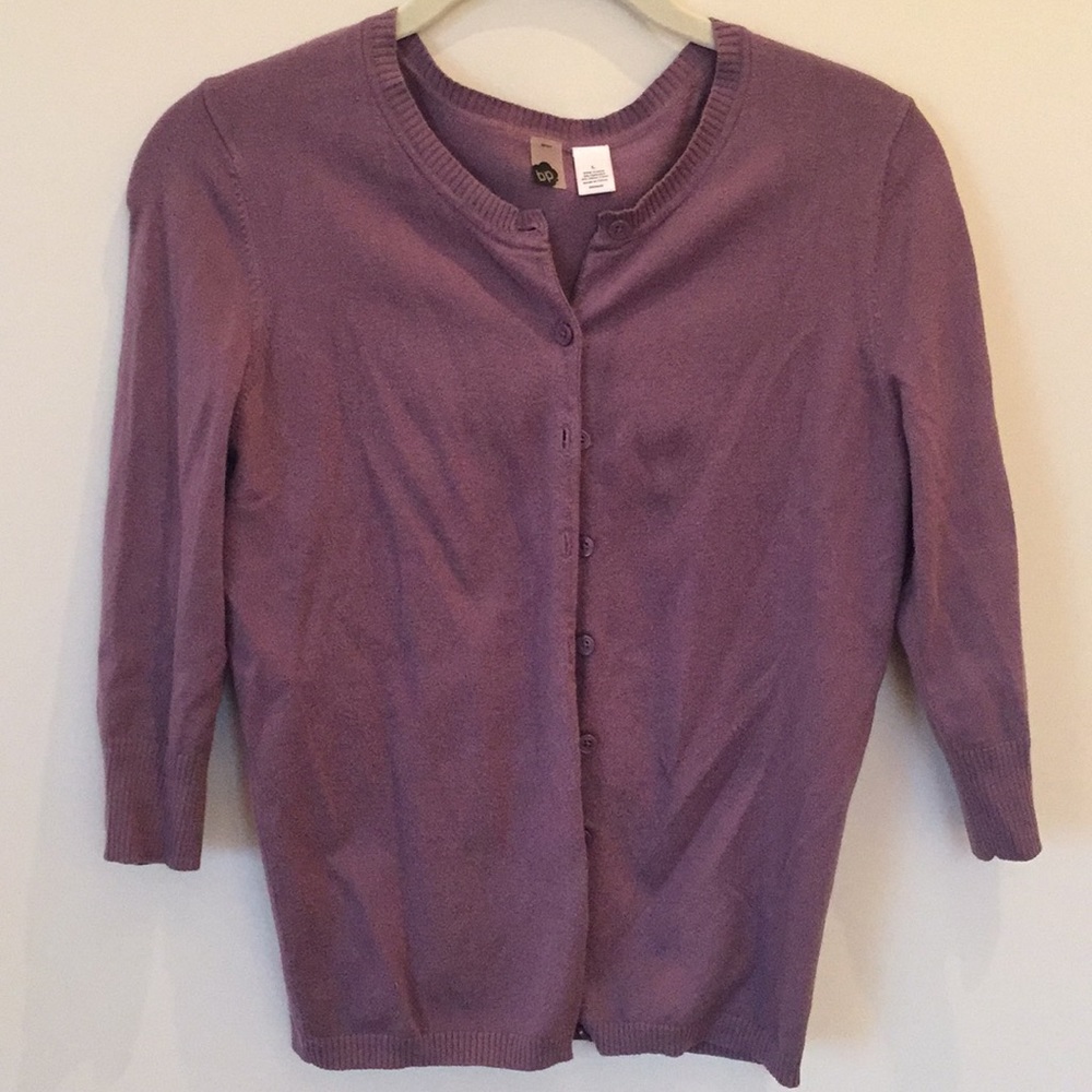 BP beautiful mauve cardigan
